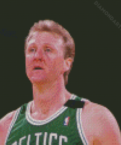 The American Basketballer Larry Bird For Diamond Painting