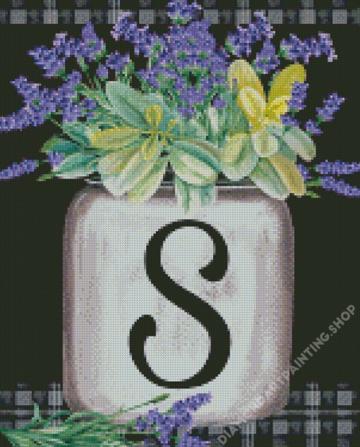 Letter S Diamond Painting