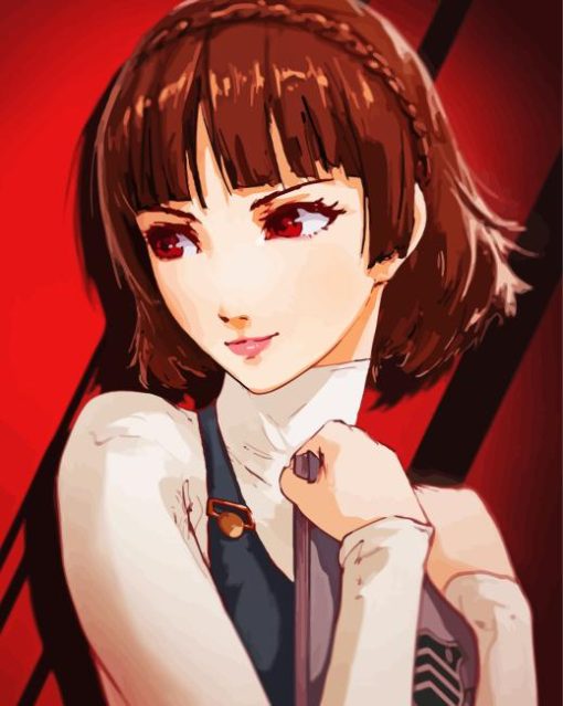 Makoto Persona 5 Diamond Painting