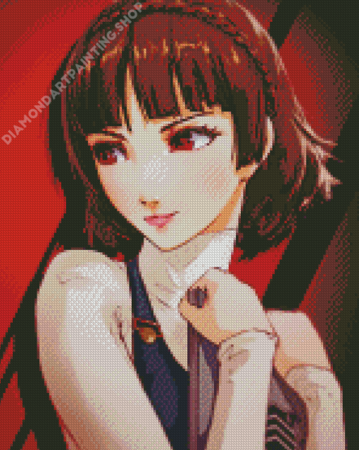 Makoto Persona 5 Diamond Painting