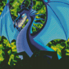 Maleficent Dragon Diamond Painting