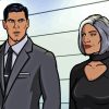 Malory And Sterling Archer Diamond Painting