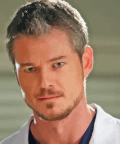 Mark Sloan Greys Anatomy Character Diamond Painting