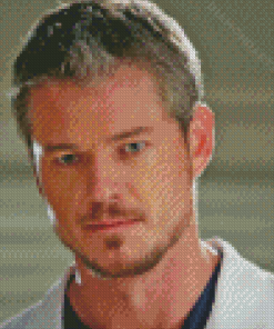 Mark Sloan Greys Anatomy Character Diamond Painting