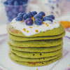 Matcha Pancakes Diamond Painting