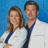 Meredith Grey And Derek Shepherd Diamond Painting