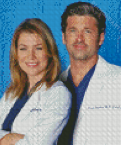 Meredith Grey And Derek Shepherd Diamond Painting