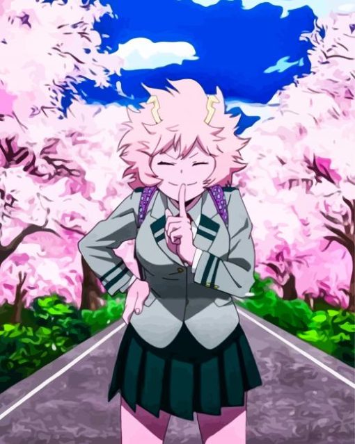 Mina Ashido Art Diamond Painting