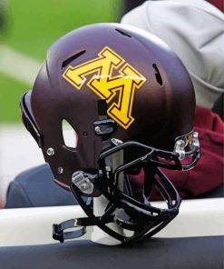 Minnesota Gophers Helmet Diamond Painting