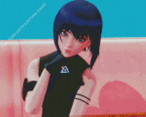 Motoko Kusanagi Diamond Painting