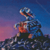 Movie Wall E Diamond Painting