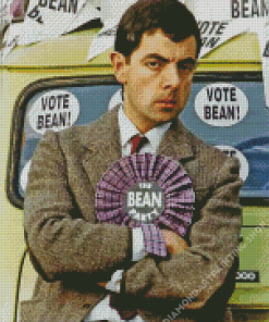 Mr Bean Atkinson Diamond Painting