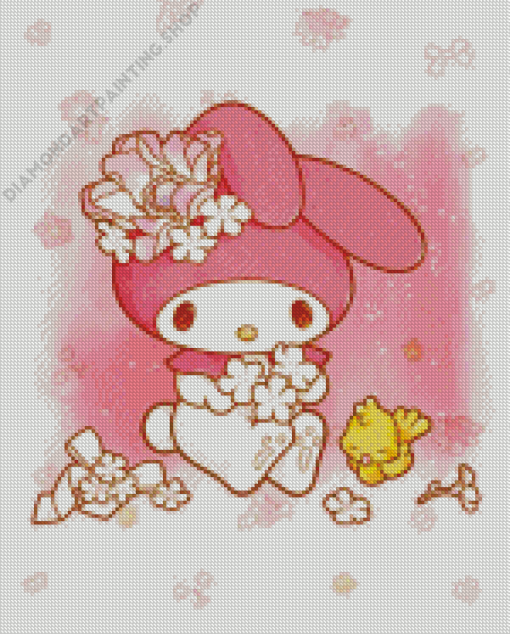 My Melody Cartoon character For Diamond Painting