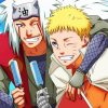 Naruto And Jiraiya Diamond Painting