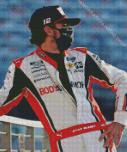 Nascar Ryan Blaney Diamond Painting