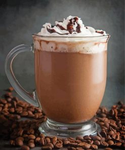 Nutella Coffee Drink Diamond Painting