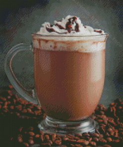 Nutella Coffee Drink Diamond Painting