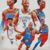 Oklahoma City Thunder Diamond Painting