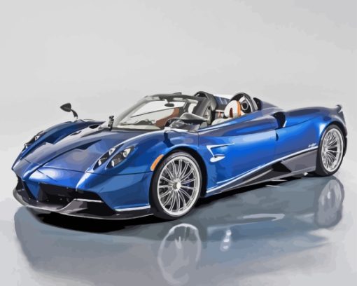 Pagani Car Diamond Painting