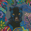 Pantera Nera Diamond Painting