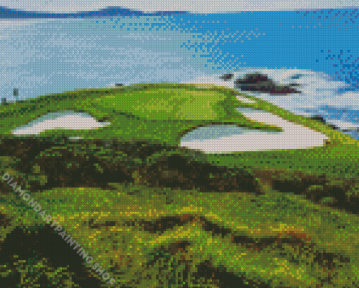 Pebble Beach Golf Diamond Painting