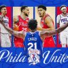 Philadelphia 76ers Basketball Players Poster Diamond Painting