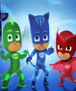 PJ Masks Diamond Painting