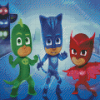 PJ Masks Diamond Painting