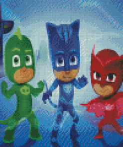 PJ Masks Diamond Painting