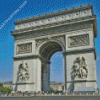 Place Arc De Triomphe Paris Charles Gaulle Diamond Painting