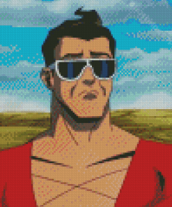 Plastic Man Superhero Diamond Painting