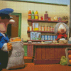 Postman Pat Animation Diamond Painting