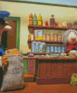 Postman Pat Animation Diamond Painting