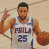 Professional Basketball Player Ben Simmons Diamond Painting