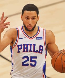 Professional Basketball Player Ben Simmons Diamond Painting