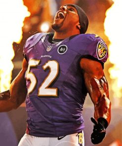 Ray Lewis Diamond Painting