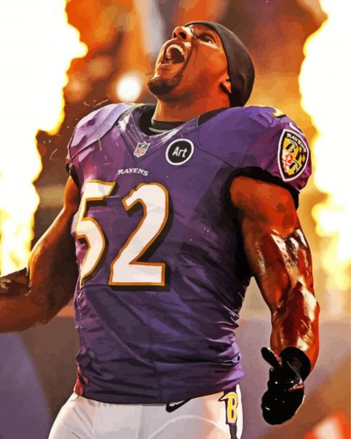 Ray Lewis Diamond Painting