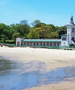 Rye Playland Beach Diamond Painting