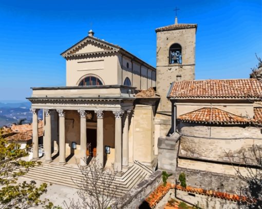 San Marino Basilica Del Santo Diamond Painting