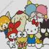 Sanrio Cartoon Characters For Diamond Painting