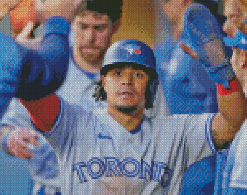 Santiago Espinal Toronto Blue Jays Diamond Painting