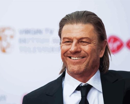 Sean Bean With Long Hair Diamond Painting