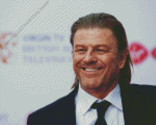 Sean Bean With Long Hair Diamond Painting