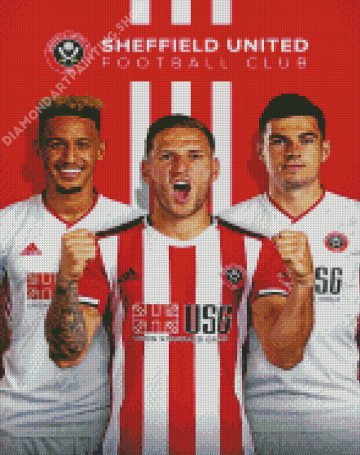 Sheffield United Players Diamond Painting