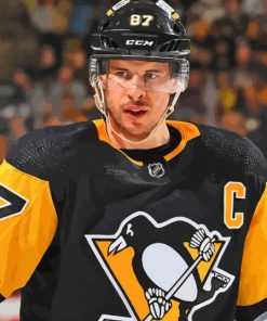 Sidney Crosby Ice Hockey Player Diamond Painting