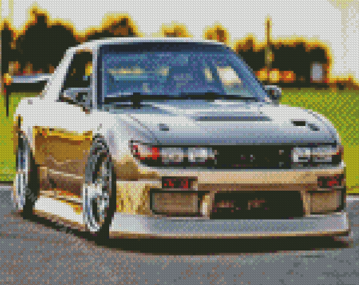 Silvia S13 Car Diamond Painting