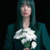 Song Hye Kyo Holding Flowers Diamond Painting