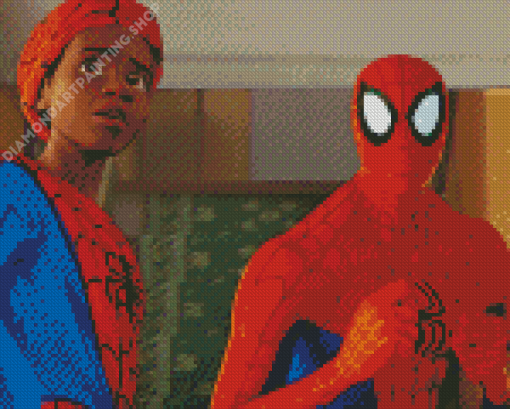 Spider Man Across The Spider Verse Diamond Painting