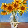 Sunflowers Vase Diamond Painting