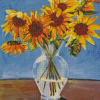 Sunflowers Vase Diamond Painting